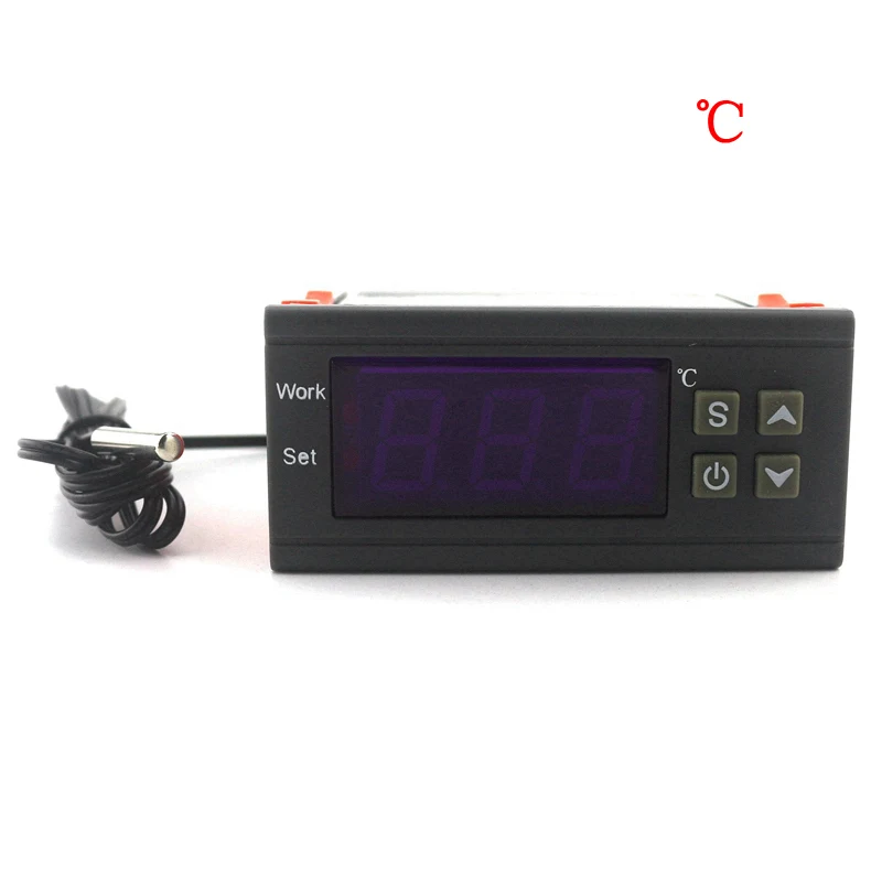 110V 220V 12V Digital Thermostat Temperature Controller Regulator Thermoregulator For Incubator Heating Cooling Control -50~110