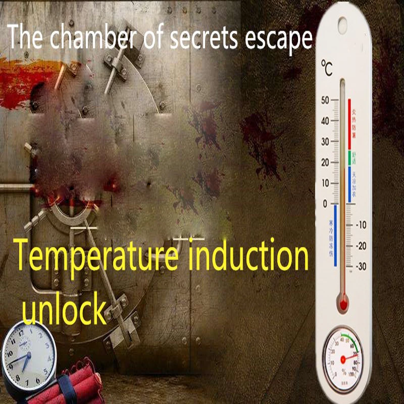 

Human secrets escape props Game product props Unlocking of temperature organs