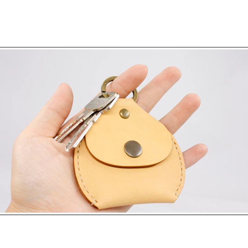 1set Acrylic Stencil Template DIY Leather Handmade Craft Keychain Key Bag Sewing Pattern 8.5*8.3*0.4cm