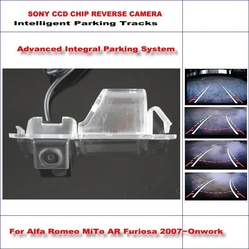 

For Alfa Romeo MiTo AR Furiosa 2007-2016 Car Rear Camera Vehicle Intelligentized Parking Back Dynamic Guidance CAM