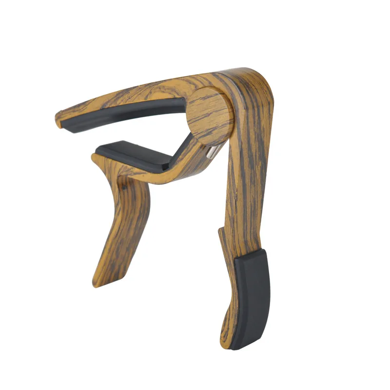 Acoustic Guitar Capo Acoustic Guitar Metal Capo Wood Grain Capo Guitar Accessories Parts/SWIFF K8 Metal Guitar Capo