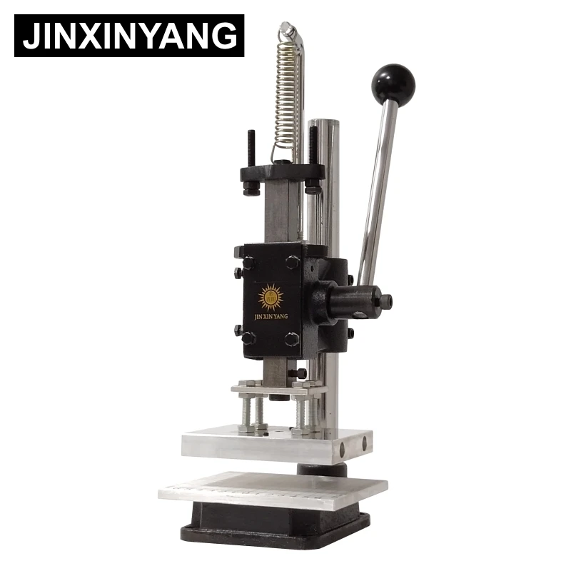 JINXINYANG Hand Press Machine Leather Manual Presses Machine Small Industrial Hand Press Mini Industrial Punching Machine