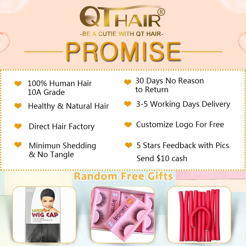 QThair Ombre Professional 1B/99J Burgundy 3 Bundles Dark Wine Red 100% Human Hair Bundles Brazilian Straight Non-remy Hair