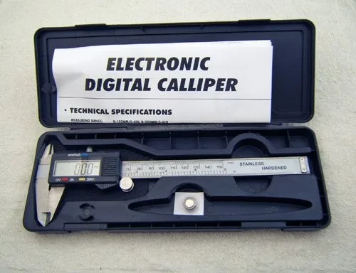 Electronic Digital Calliper Locksmith Tools Parts For Key Ruler