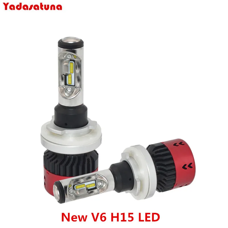 

12V 24V CANBUS LED H15 Powerful Hi/Low Bulbs 12000LM Car Headlight DRL Daytime Running Lampada Auto error free bulbs