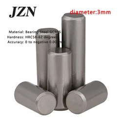 100pcs/lot Dia 3*3 4 5 6 7 8 9 10 11 12 13 14 15 16 17 18 20 Bearing Steel Cylindrical Pins - Dowel Pins-Needle-Positioning pin