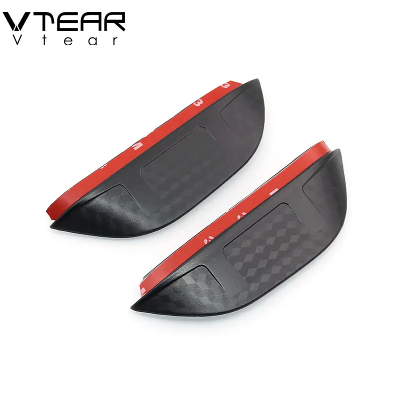 Vtear For Kia Rio 4 X-Line rear view mirror visor side Sun Rain Protection Shield Exterior body decoration accessories 2017-2019