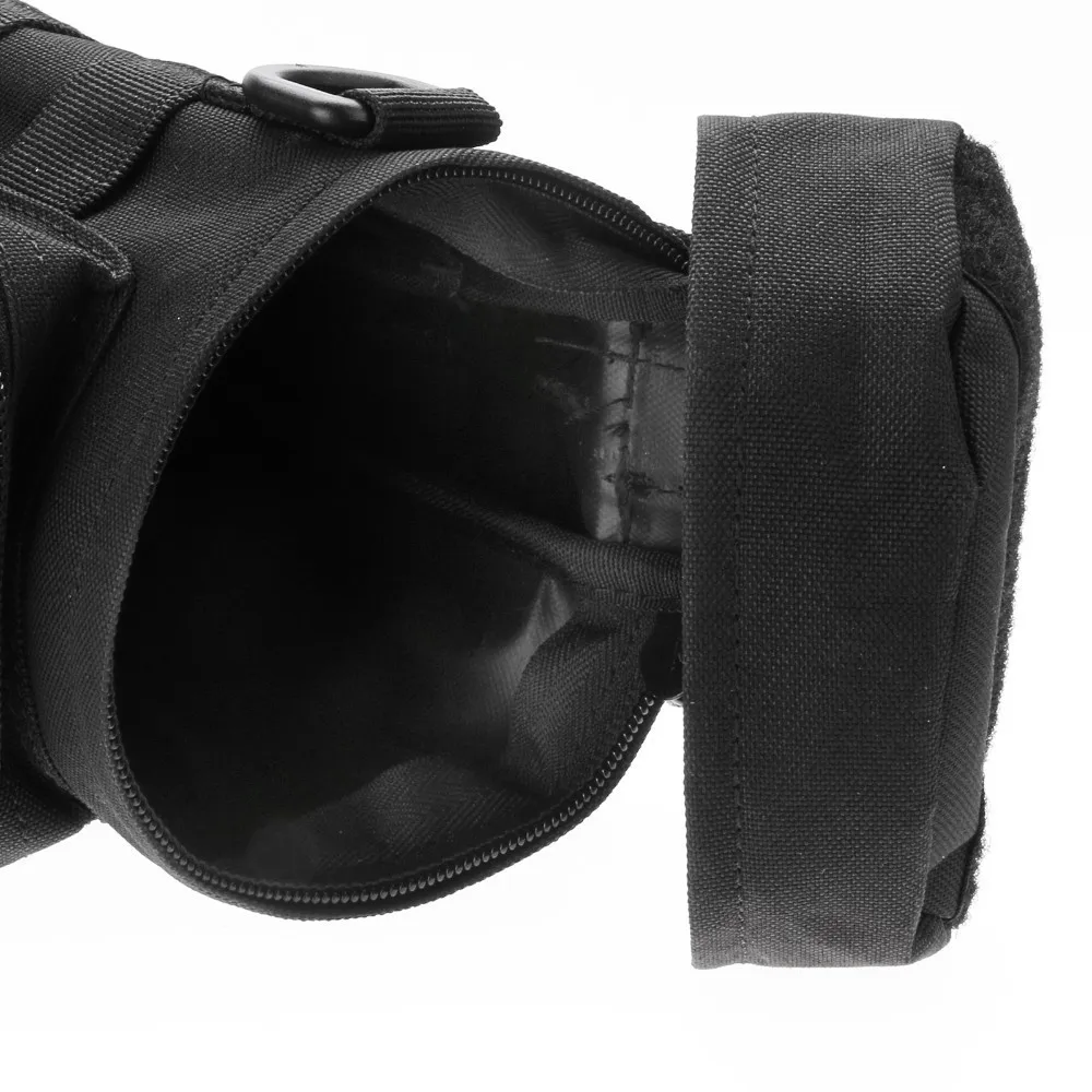 Borsa tattica per bottiglia d'acqua, custodia per bollore in nylon, supporto per cantiera, borsa con coulisse, campeggio ciclismo, caccia, escursionismo accessori  18
