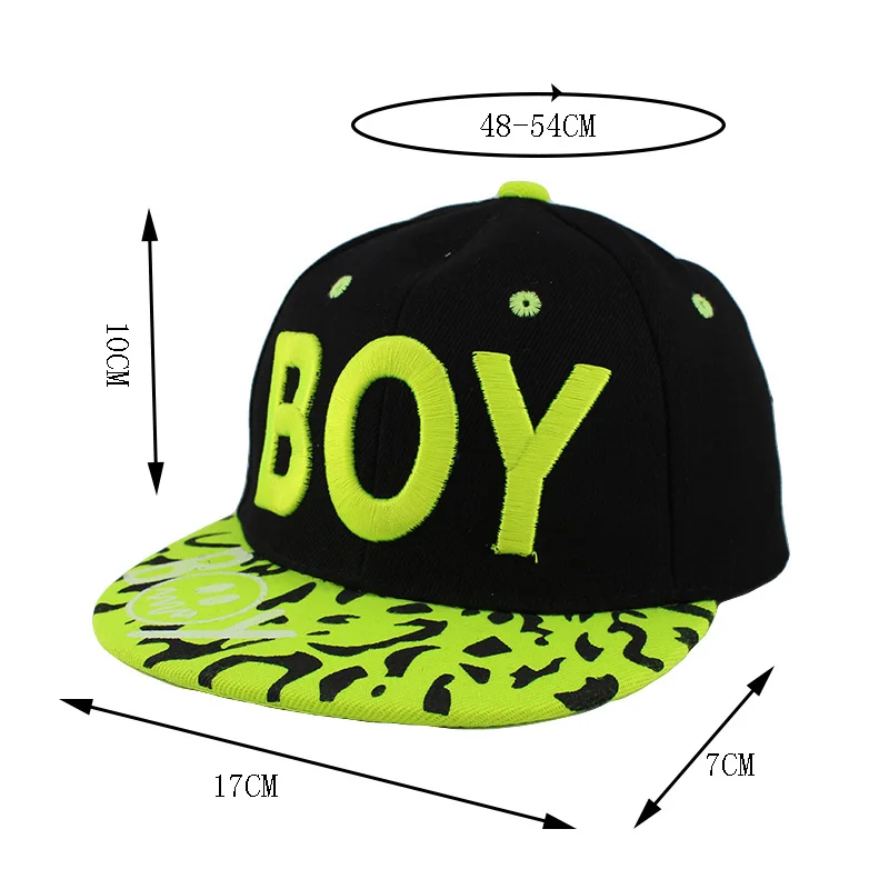 New Arrival Children Letter Baseball Caps Adjustable Boys Cap Hip Hop Casual Hat Children Gorras Summer Snapback Boy Cap Sale