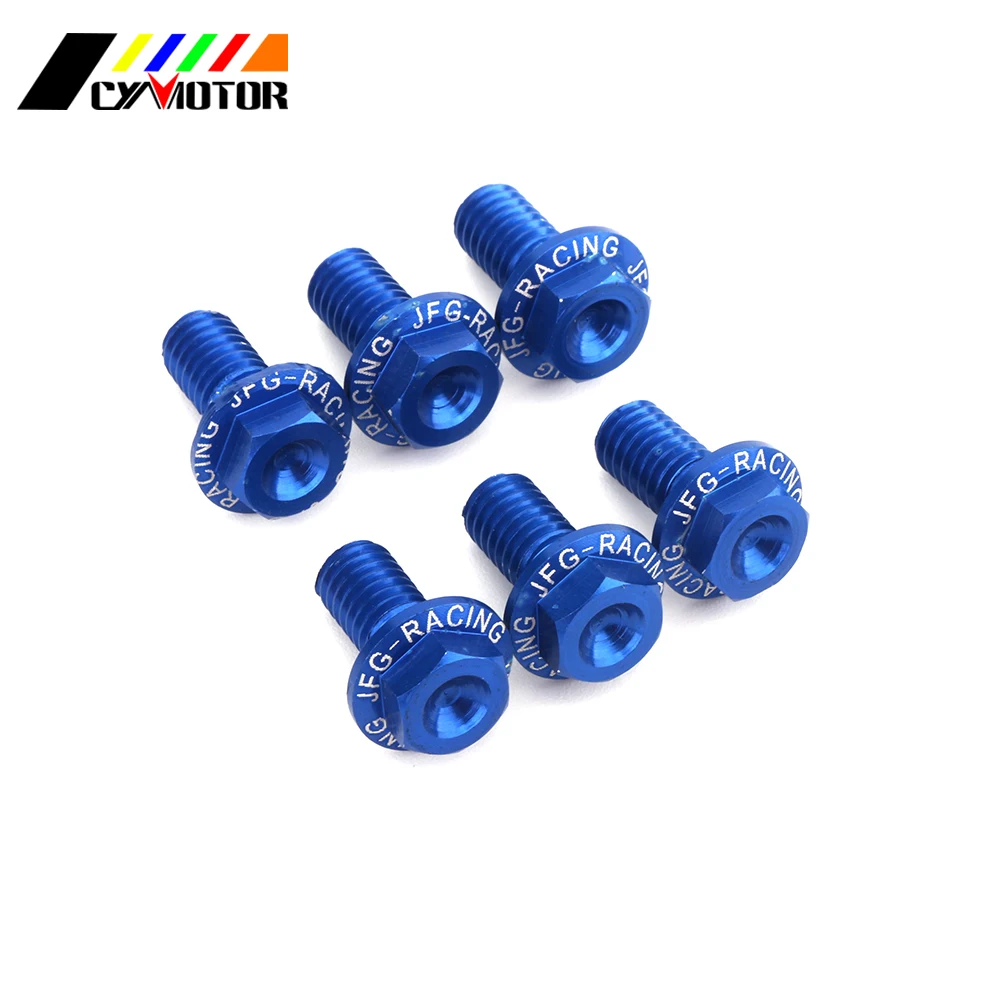 Motocycle Fork Guard Screw Bolt For YAMAHA SUZUKI YZ125 YZ250 YZ 125 250 YZF YZ250F YZ450F WR250F WR250R WR250X WR450F DRZ400SM