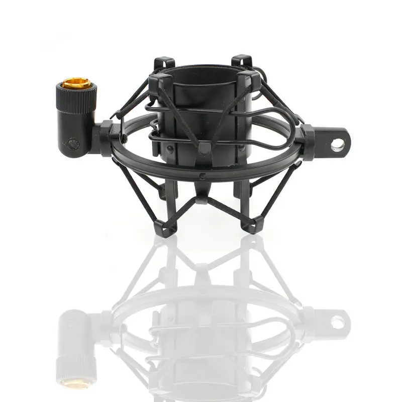 Shock Mount On Mic Pop Filter Bilayer Recording Double Mesh Screen Windscreen For BM 800 900 Condenser Studio microphone