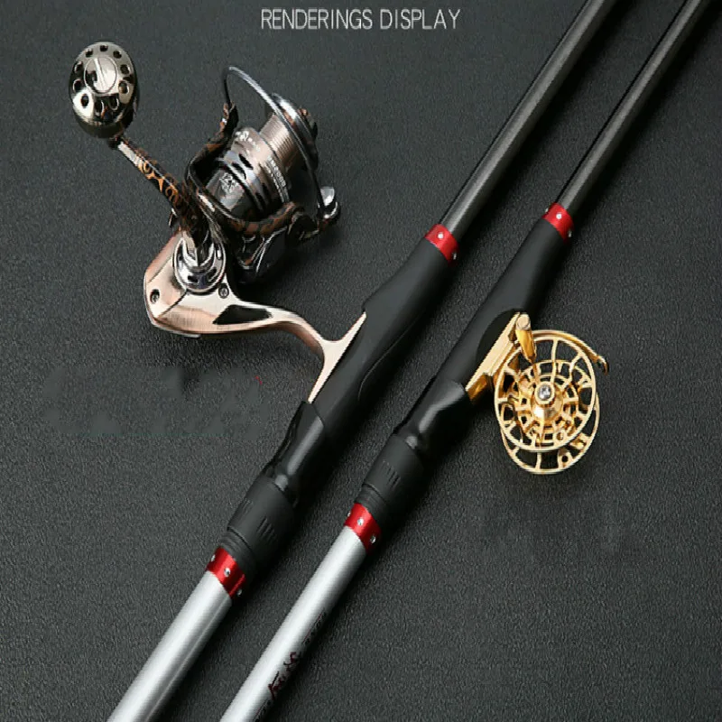 4# Rock Fishing Rod 3.6m 6.3m Long Sections Ultra Hard Canne Super Light Hand Pole Telescopic Fsihing Sticks Dual-use Olta Pesca