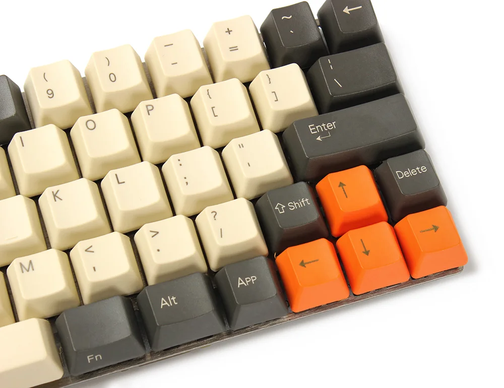 YMDK Carbon White blue Black Red Minila Keyset Thick PBT OEM Profile Keycaps For Filco Minila YD60M