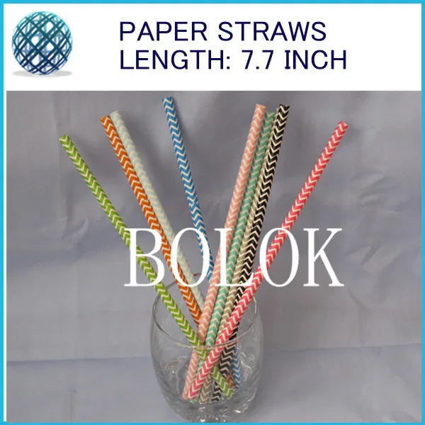 500pcs Paper Straws 25 pc/bag, Barber Pole Drinking Straws/Paper Drinking Straws