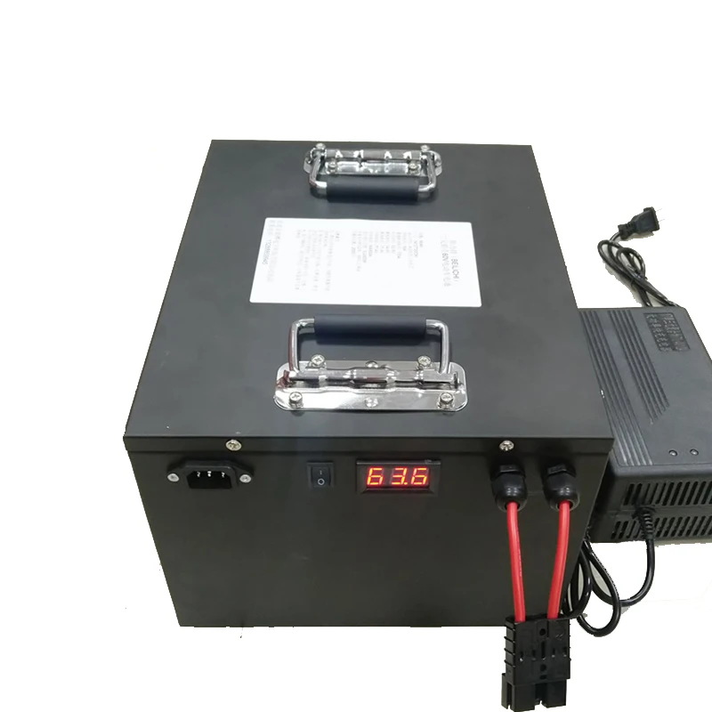 Gtk 72V 60Ah 60 Ah 60A lithium lifepo4 Rechargeable battery pack deep cycle 3000W 5000W 6000W for Electric Vehicles golf cart