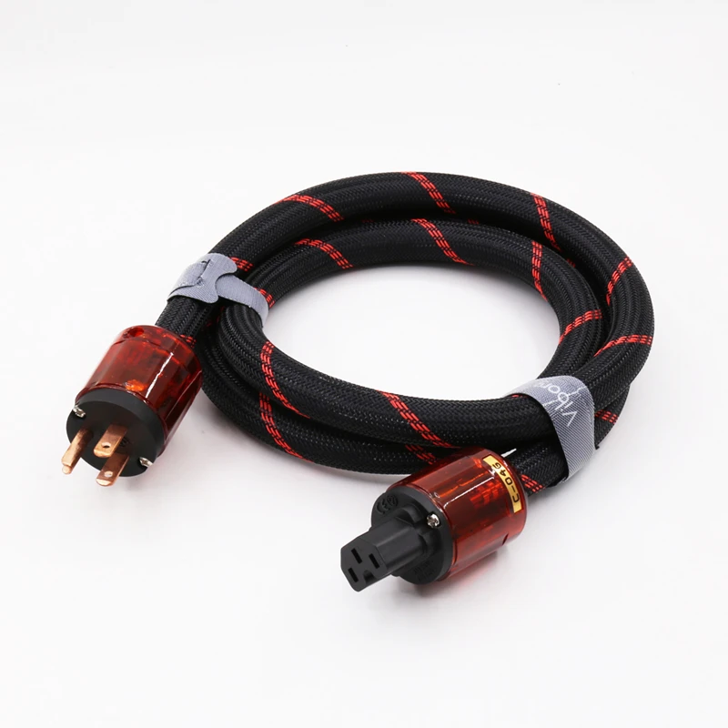 1-2M Diy  Hifi AMP video 17mm  P-046  C-046 US AC cord Power cable