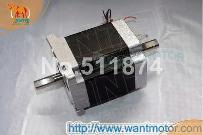 

Best Sell! CNC Wantai Nema34 Stepper Motor Dual Shaft 85BYGH450D-007B 890oz-in 94mm 2A CE ISO ROHS Plastic Metal Milling Machine