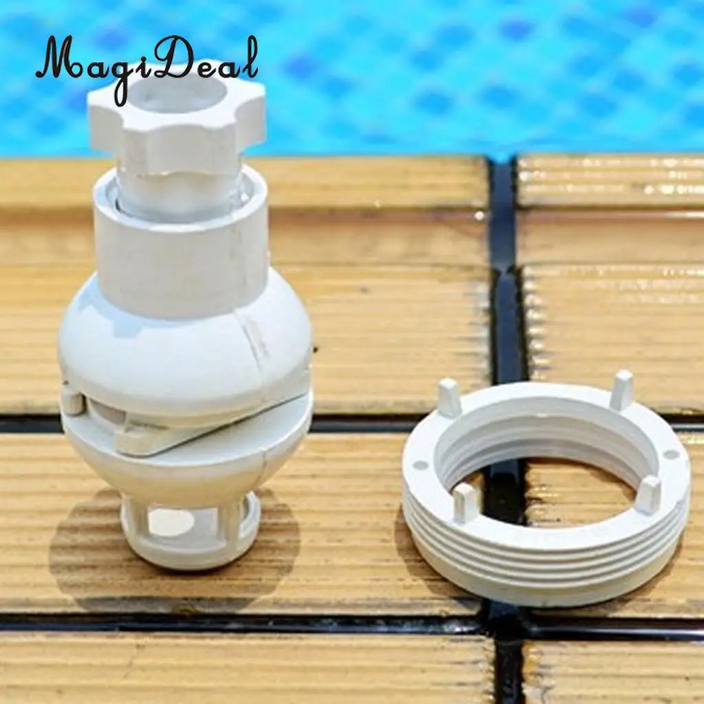 MagiDeal Outdoor Kolam Renang Spa River Jet Pijat Renang Nozzle Kolam Renang Besar Kekuatan Jet untuk Renang Surfing Renang Aksesori