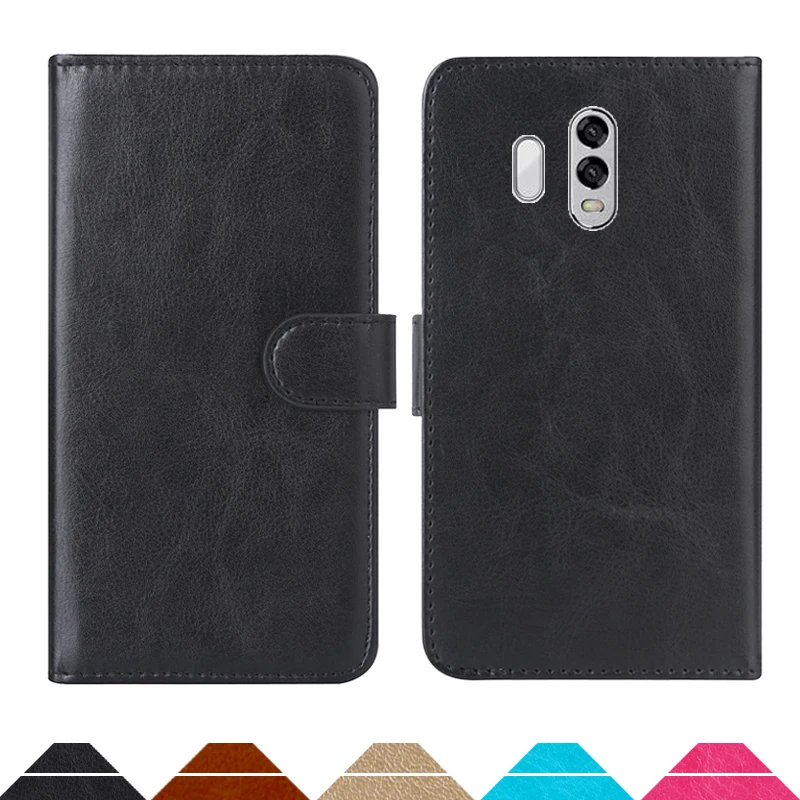 Luxury Wallet Case For HomTom HT70 PU Leather Retro Flip Cover Magnetic Fashion Cases Strap