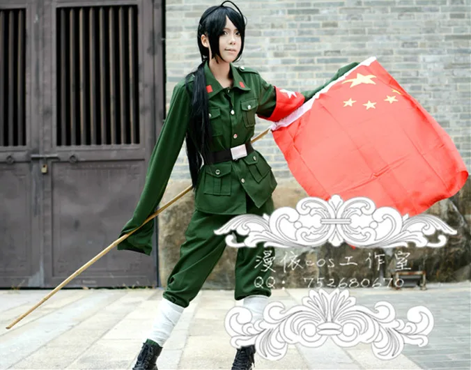 

APH Cosplay China Costume Unisex Military Uniform Sailor Suits 001