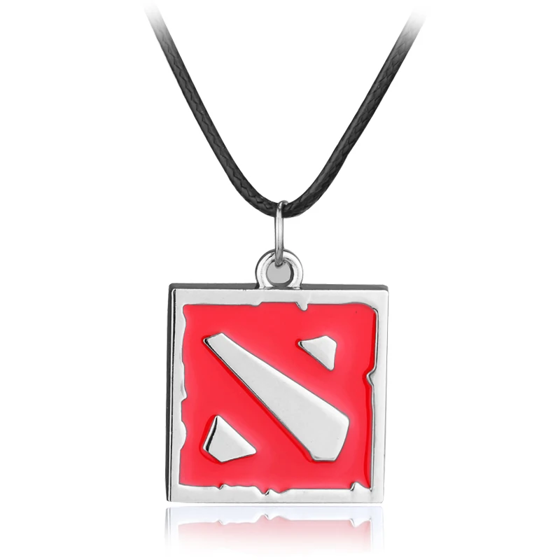 2018 Collares Collier Maxi Necklace New Hot Network Game Dota 2 Pendant Necklace Europe America And Enamel Jewelry Men\'s Gifts