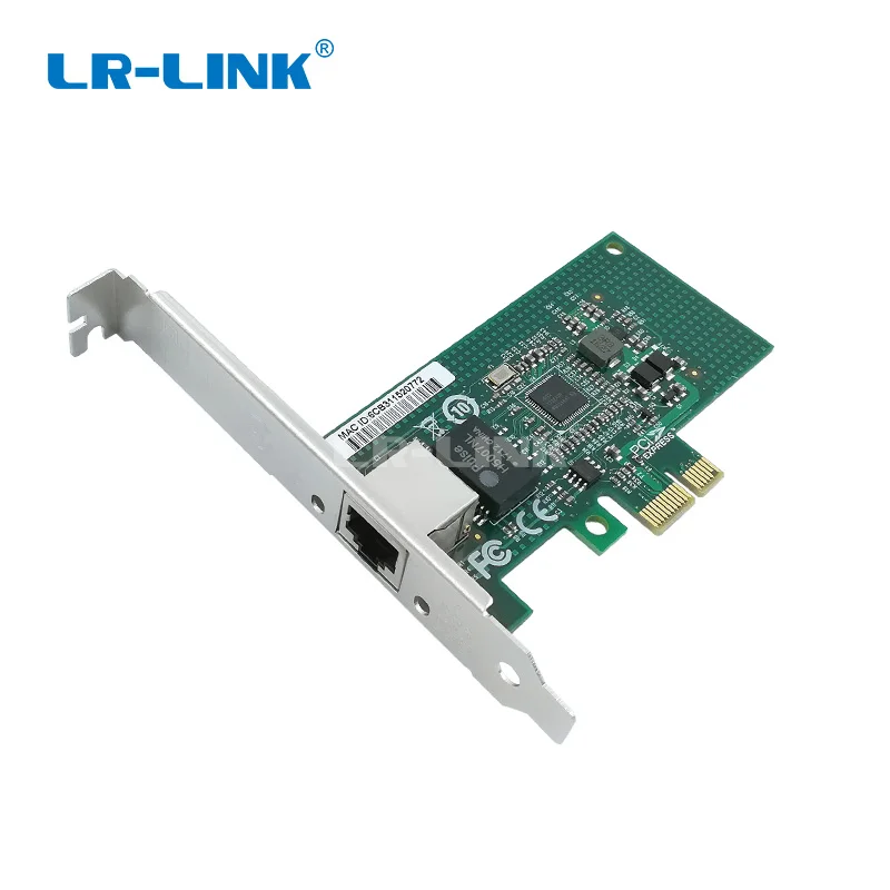 

LR-LINK 9204CT Gigabit Ethernet RJ-45 LAN Card Network Adapter 10/100/1000Mb PCI-E Network Card Intel I210-T1 Compatible