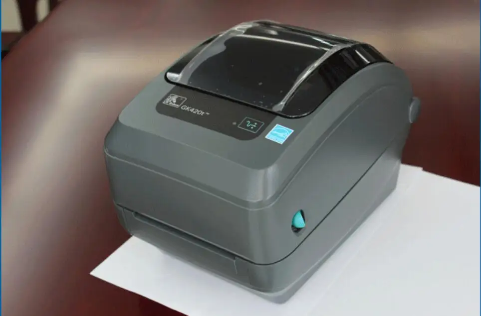 

New original barcode thermal printer for zebra GX420T desktop barcode printer 203dpi label printer thermal transfer printer