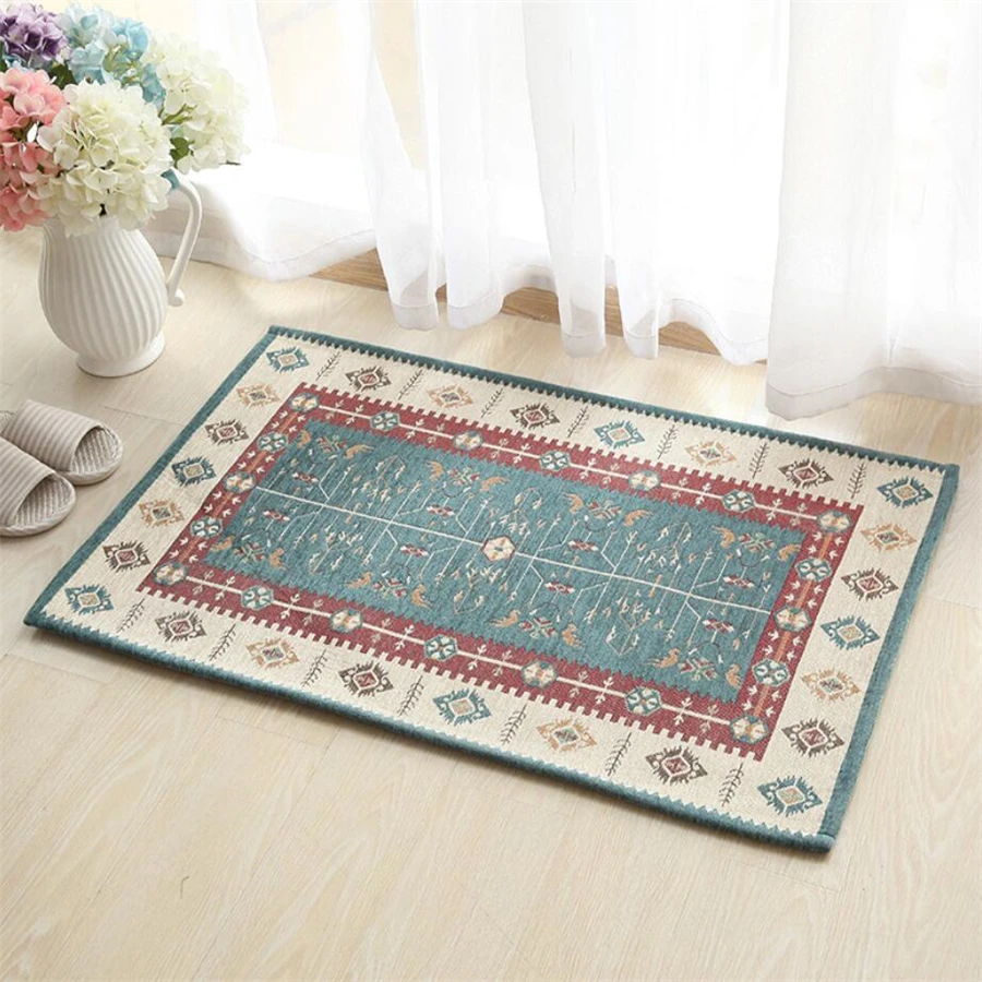 Home atmosphere new Nordic carpet door mat living room door mat bedroom kitchen mat bathroom hotel anti-slip coffee table mats