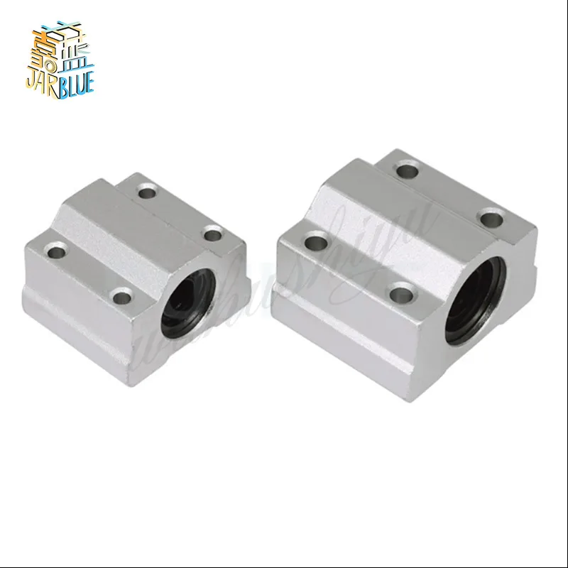 1PC SCS6UU SCS8UU SCS10UU SCS12UU SCS13UU SCS16UU Linear Ball Bearing Block 6mm 8mm 10mm 12mm 13mm 16mm for CNC Shaft Rod Parts