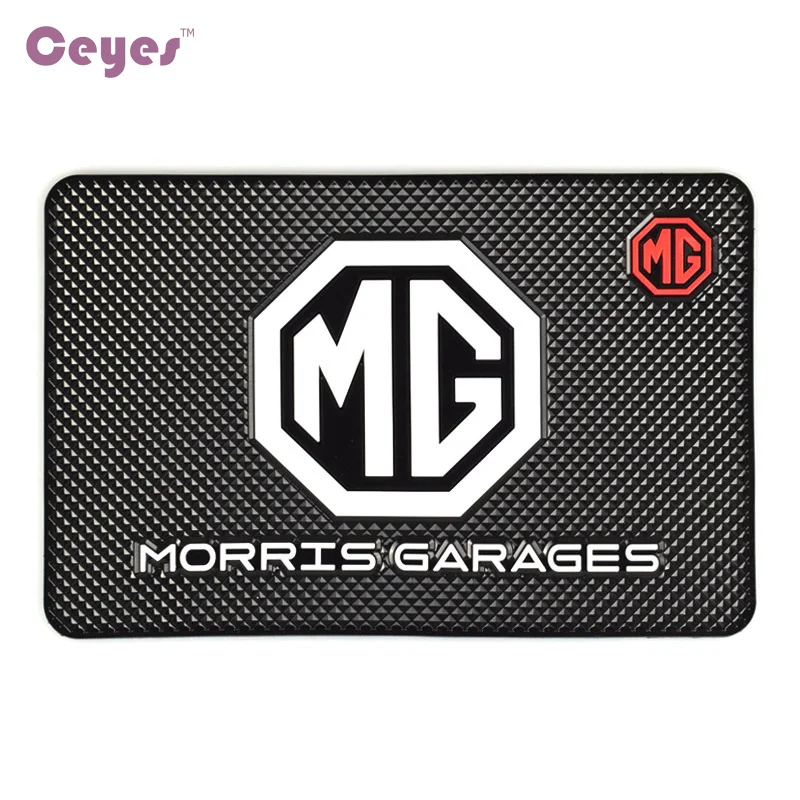 CEYES Auto Car-Styling Non-Slip Mat Interior Accessories Case For MG 3 328 995 996r 90s MG996 Emblems Car Styling Anti-Slip Mat