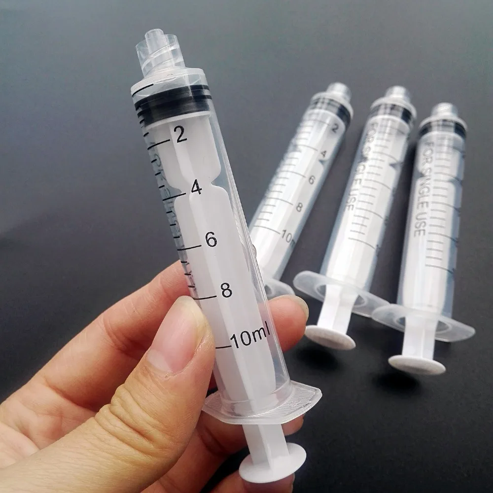 50 piece 10ml syringe without needles use for industrial injection