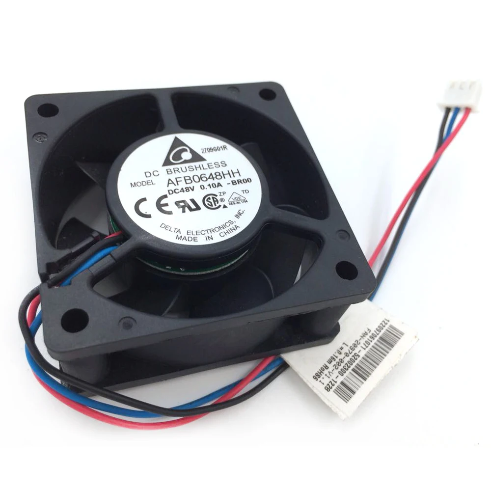 Free Shipping AFB0648HH -BR00 6025 48V 0.1A Cooler Cooling Fan