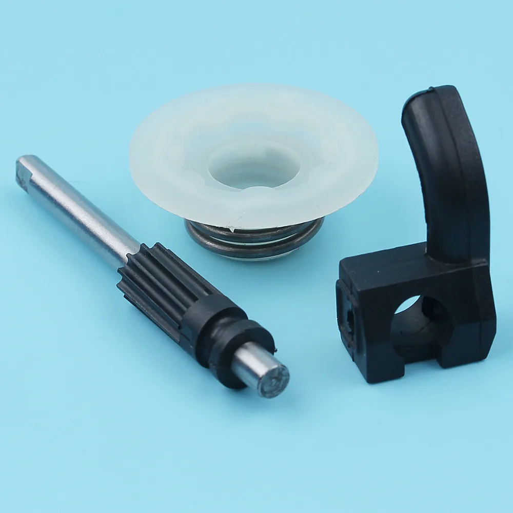 Oil Pump Plunger Shaft Pinion Worm Gear Olier Pickup Kit For