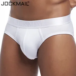 JOCKMAIL Sexy bielizna męska penis męskie majtki kalesony modalne oddychające majtki męskie Slip bielizna dla gejów Cueca mężczyźni szorty