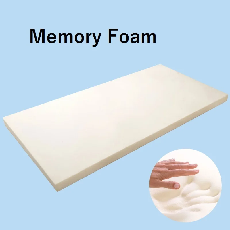 Single Bed New Style High Resilience Memory Foam Mattress Student Dormitory White High Quality Thick Warm Comfortable Mattress