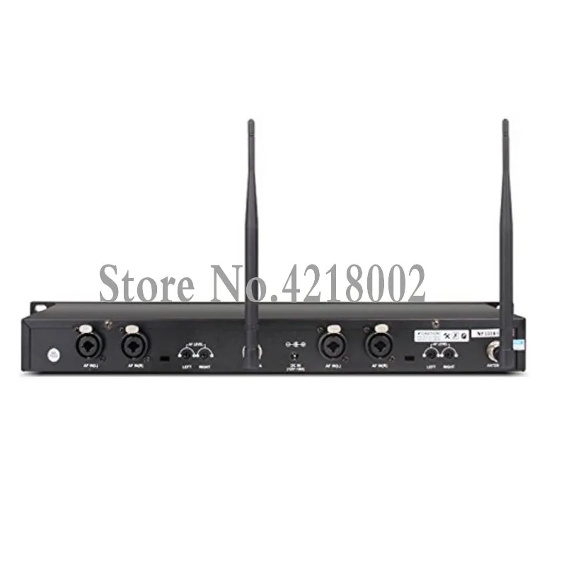 Беспроводная система ушного монитора, 2-канальный комплект для мониторинга с наушниками, беспроводной тип, используется для студийной сцен...