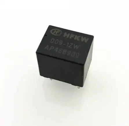 HOT NEW 9V relay HFKW-009-1ZW HFKW 009-1ZW HFKW0091ZW HFKW-0091ZW 0091ZW 9VDC DC9V 9V DIP5 10pcs/lot