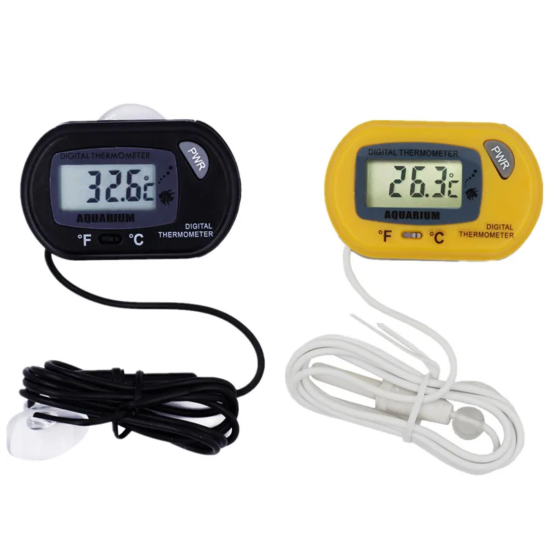 Digital LCD Display Thermometer Temperature Gauge with Sucker for Household Refrigerator Fish Tank 20% off