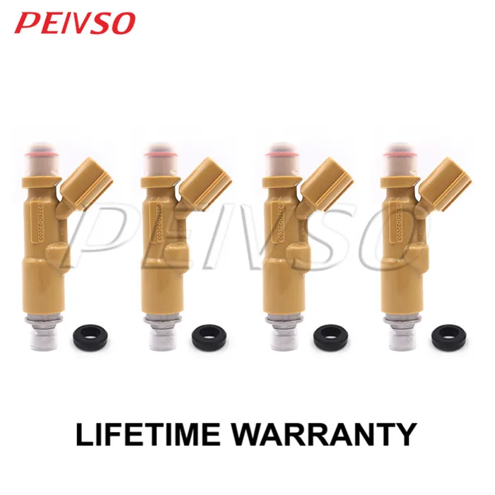 

PEIVSO 4pcs 23250-22030 23209-22030 Fuel Injector For TOYOTA EU Corolla 2001~2007 Celica 2000~2005 1.8L 2ZZ-GF