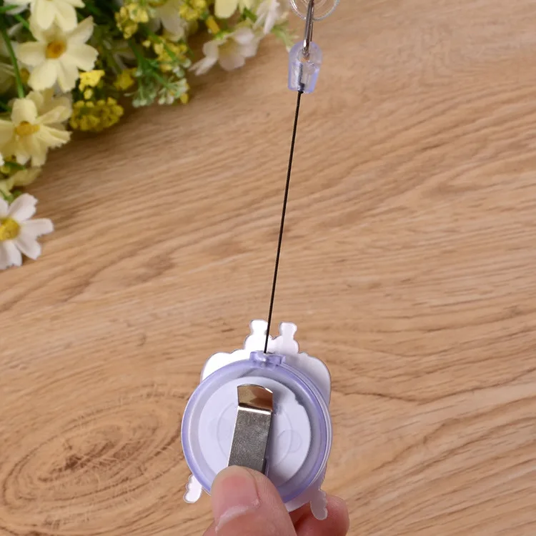 Retractable Badge Reel Nurse  Lanyards ID Name Card Badge Holder Clip Doctor Student Badge Holder