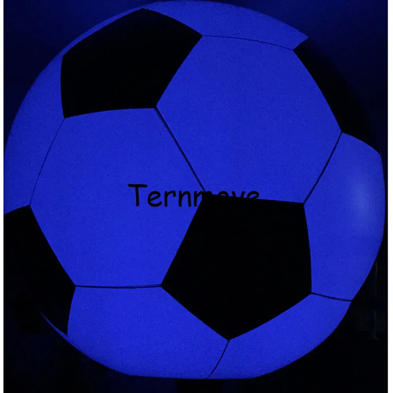 advertising inflatable led lighting football soccer beach ball PVC helium balloon large sky balloons