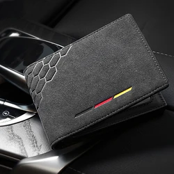 Man Wallet Car Driver License Bag Credit Card Bag For BMW M X5 E90 E60 F30 F10 F15 E63 E64 E65 E86 Universal