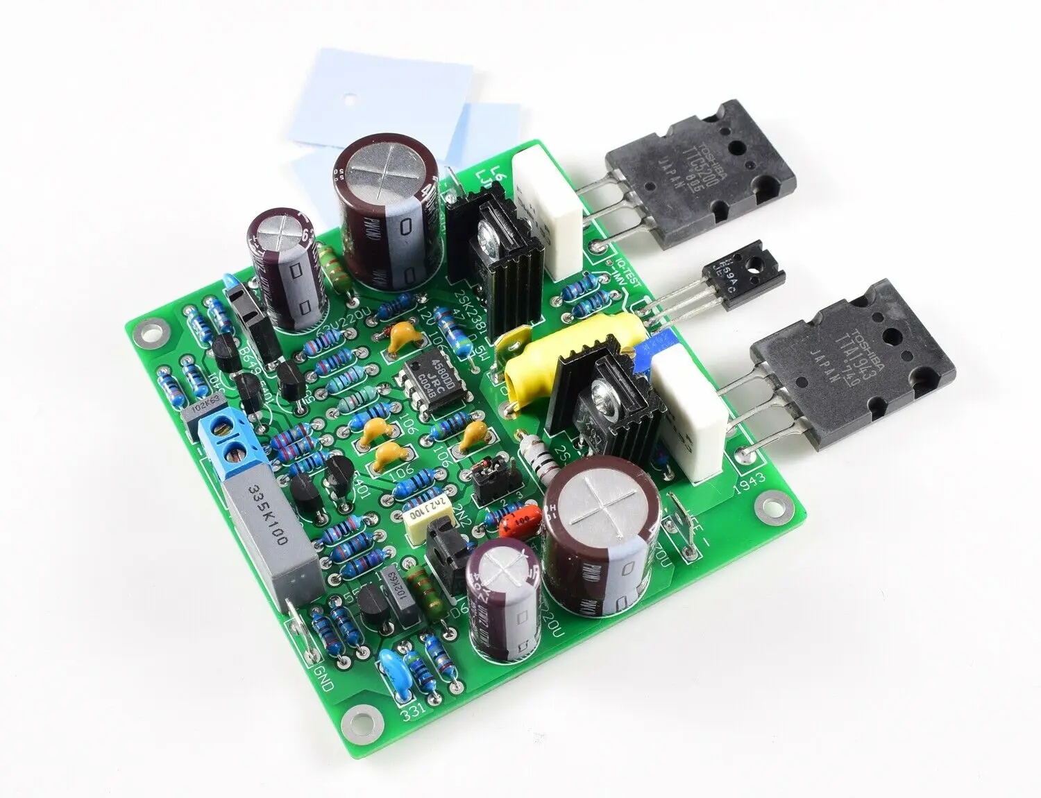 Papan Amplifier Daya MOSFET Modifikasi E210 Acuphase Rakitan Satu Pasang Zona L14-1