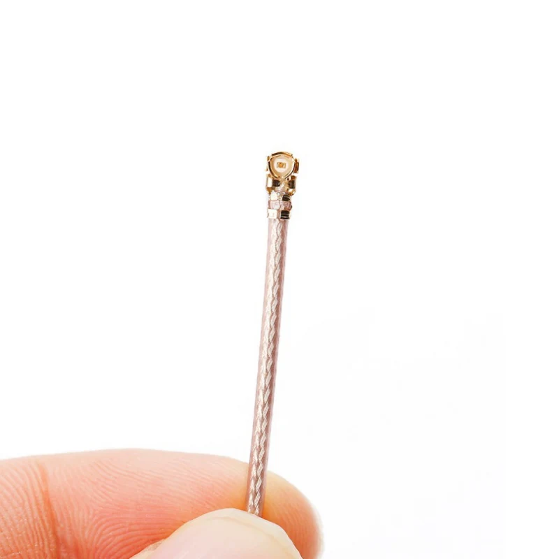 5 PCS 6.5cm 65mm 5.8G 2dBi U.FL IPEX IPX Omni-Directional Brass FPV Antenna RG178 RC Drone