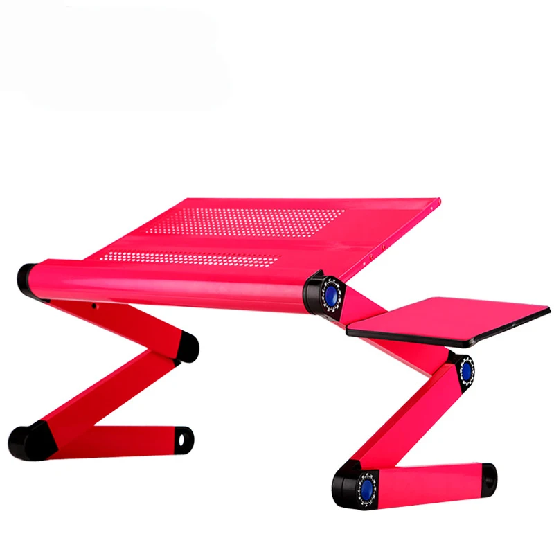 New High Quality Multi Functional Ergonomic Mobile Laptop Stand Portable Laptop Table Foldable With Mouse Pad Notebook Desk