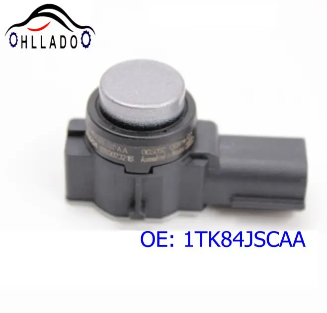 2PCS HLLADO PDC Sensor 1TK84JSCAA 0263023216 Parking Aid Bumper Object Sensor Radar Reverse Assist For Chrysler