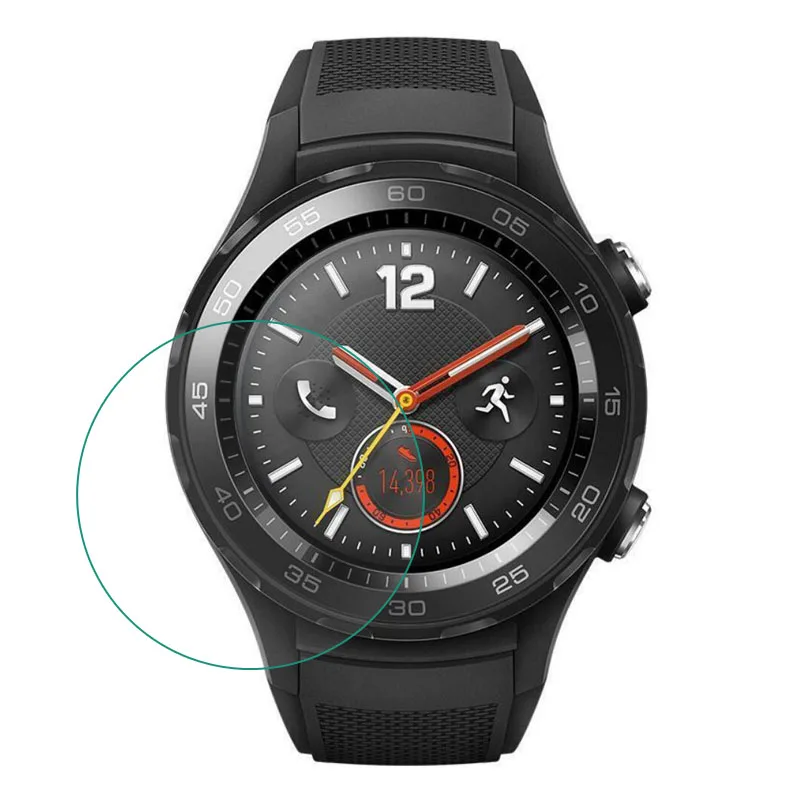 Película protectora de vidrio templado transparente HD para Huawei Watch /Watch 2 watch2, cubierta protectora de pantalla endurecida, 2 uds.
