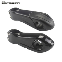 Spomann Carbon Bicycle Stem 31.8mm  Road Bike Bulle Stem MTB Fixed Gear 10 Degrees UD Black 80/90/100/110/120mm Bicycle Parts