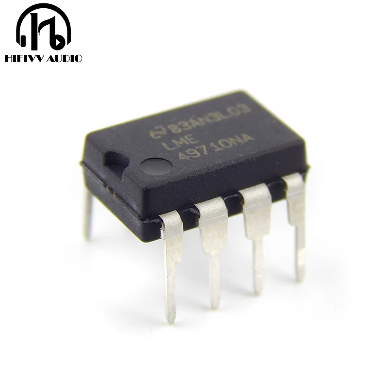 LME49710 LME49710NA Single OP AMP For HiFi Audio Amplifier Preamplifier DIP8 DIP-8 IC Chip