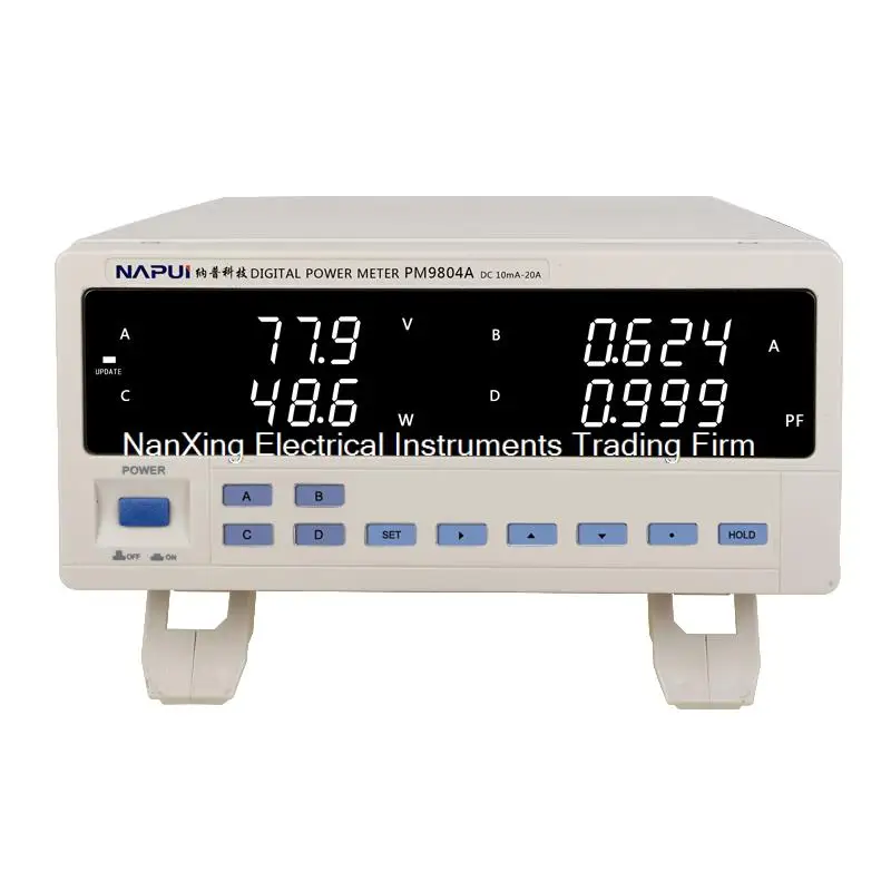 PM9804A digital power meter price for DC Electric parameter tester & Power Meter Tester 600V,20A